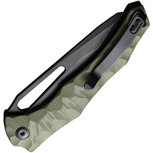 Civivi Spiny Dogfish Linerlock OD Green G10 Knife For EDC Enthusiasts 14C28N Blade by Civivi