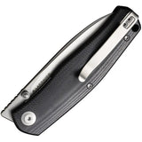 Civivi Sokoke Liner Lock Knife Black G10 Handle Premium EDC Bead Blast 14C28N Steel Drop Point by Civivi
