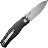 Civivi Sokoke Liner Lock Knife Black G10 Handle Premium EDC Bead Blast 14C28N Steel Drop Point by Civivi