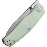 Civivi Sokoke Linerlock Jade G10 EDC Knife For Enthusiasts Premium Bead Blast Blade by Civivi