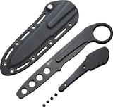 Civivi Varius Fixed Blade Trainer C22009C-1 Unsharpened D2 Blunt Tip Finger Ring Kydex Sheath for Training Enthusiasts by Civivi