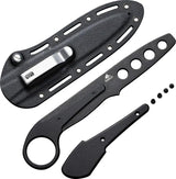 Civivi Varius Fixed Blade Trainer C22009C-1 Unsharpened D2 Blunt Tip Finger Ring Kydex Sheath for Training Enthusiasts by Civivi