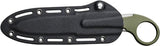 Civivi Varius Fixed Blade Trainer For Knife Enthusiasts Blunt Tip 7.38in D2 With Green G10 Handle by Civivi