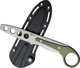 Civivi Varius Fixed Blade Trainer For Knife Enthusiasts Blunt Tip 7.38in D2 With Green G10 Handle by Civivi