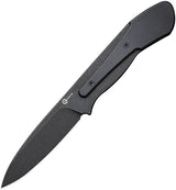 Civivi Varius Fixed Blade Black G10 C22009D-1 by Civivi