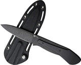 Civivi Premium Varius Fixed Blade Knife D2 Tool Steel Drop Point Stonewash Blade Black G10 Handle Outdoor EDC by Civivi