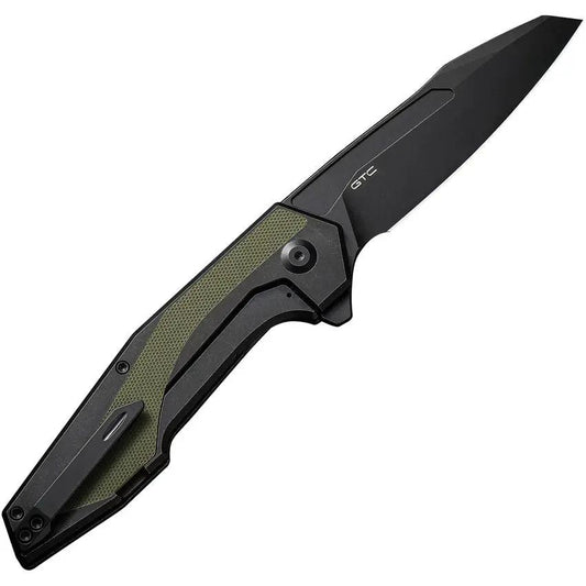 Civivi Hypersonic Framelock Folding Knife For EDC Enthusiasts OD Green G10 Inlay 14C28N Blade by Civivi