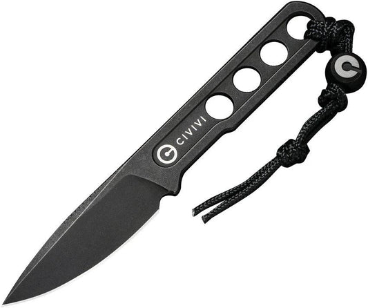 Civivi Circulus Fixed Blade Black C22012-1 by Civivi