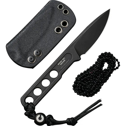 Civivi Circulus Fixed Blade Knife For Outdoorsmen, Rugged 5in Overall, 2in 10Cr15CoMoV, Full Tang by Civivi
