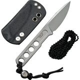 Civivi Circulus Fixed Blade Knife Full Tang 10Cr15CoMoV Stonewashed Drop Point Outdoor EDC Ready by Civivi