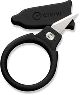 Civivi Quick Snip Fixed Blade Knife With Replaceable 6Cr13 Blades Includes Three Blades Black Handle EDC by Civivi
