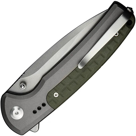 Civivi Sentinel Strike II Button Lock Folding Knife Nitro V Steel Drop Point for EDC Enthusiasts by Civivi