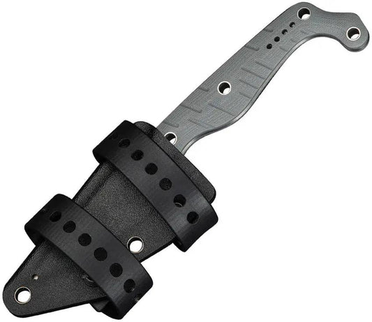 Civivi SOKN Fixed Blade Knife Gray G10 Handle Full Tang Nitro V Steel with Kydex Sheath for Outdoor Enthusiasts by Civivi