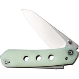 Civivi Vision FG Superlock Jade Folding Knife Nitro V Steel G10 Handle Reverse Tanto EDC Pocket Clip by Civivi