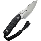 Civivi Propugnator Fixed Blade Knife D2 Stonewash Blade Extended Tang Designed By Bob Terzuola For EDC Enthusiasts by Civivi