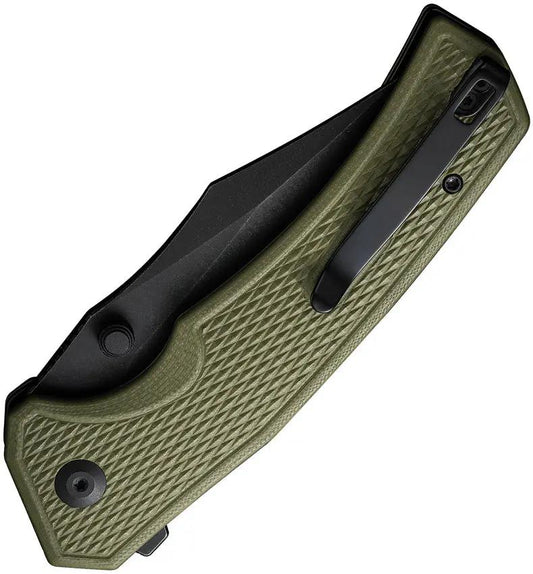 Civivi Vexillum Linerlock Knife For EDC Enthusiasts Premium Nitro V Blade OD Green G10 3.88in by Civivi