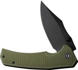 Civivi Vexillum Linerlock Knife For EDC Enthusiasts Premium Nitro V Blade OD Green G10 3.88in by Civivi