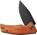 Civivi Regulatron Linerlock Wood Handle Extended Tang EDC Knife With Nitro V Blade 3 Inch Compact Everyday Carry by Civivi