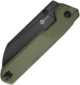 Civivi Hid Folding Knife Linerlock Reverse Tanto 14C28N Sandvik OD Green G10 For EDC Enthusiasts by Civivi