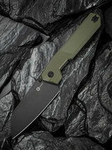 Civivi Hid Folding Knife Linerlock Reverse Tanto 14C28N Sandvik OD Green G10 For EDC Enthusiasts by Civivi