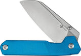 Civivi Hid Nested Linerlock Knife Blue G10 Handle 14C28N Satin Blade For Edc Enthusiasts by Civivi