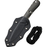 Civivi Mini Elementum Fixed Blade Knife Damascus Steel 5in Overall Full Tang For EDC Enthusiasts by Civivi