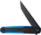 Premium Civivi KwaiQ Linerlock Knife Nitro V Tanto Blade Blue G10 Handle For EDC Enthusiasts by Civivi