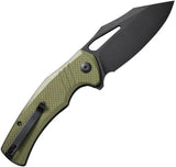 Civivi BullTusk Linerlock Knife OD Green G10 With 14C28N Blade For EDC Enthusiasts by Civivi