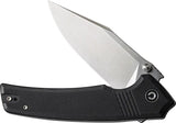 Civivi Tranquil Linerlock Black G10 Handle Satin 14C28N Clip Point EDC Knife For Everyday Carry Enthusiasts by Civivi
