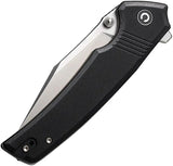 Civivi Tranquil Linerlock Black G10 Handle Satin 14C28N Clip Point EDC Knife For Everyday Carry Enthusiasts by Civivi