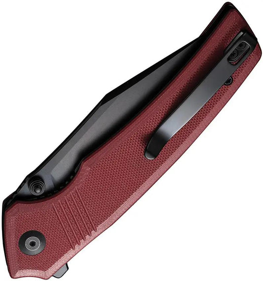 Civivi Tranquil Linerlock Knife Red G10 Handle 14C28N Blade Premium EDC Everyday Carry by Civivi