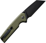 Civivi Amirite Button Lock Knife With Nitro V Blade And OD Green G10 Handle For EDC Enthusiasts by Civivi