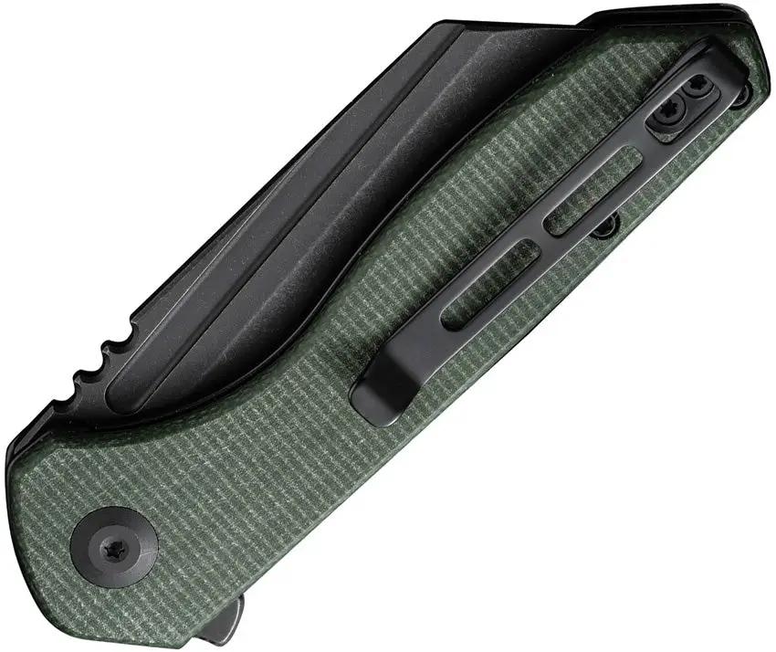 Civivi ExOne Linerlock Reverse Tanto Micarta EDC Knife by Civivi