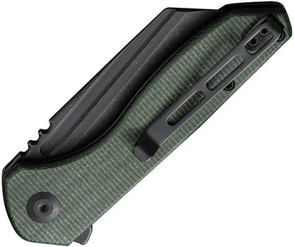 Civivi ExOne Linerlock Reverse Tanto Micarta EDC Knife by Civivi