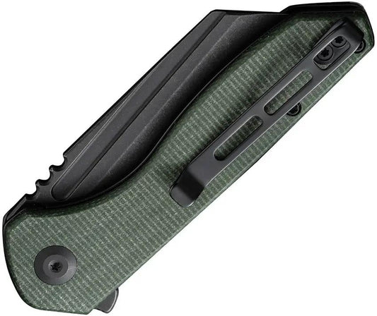 Civivi ExOne Linerlock Reverse Tanto Micarta EDC Knife by Civivi