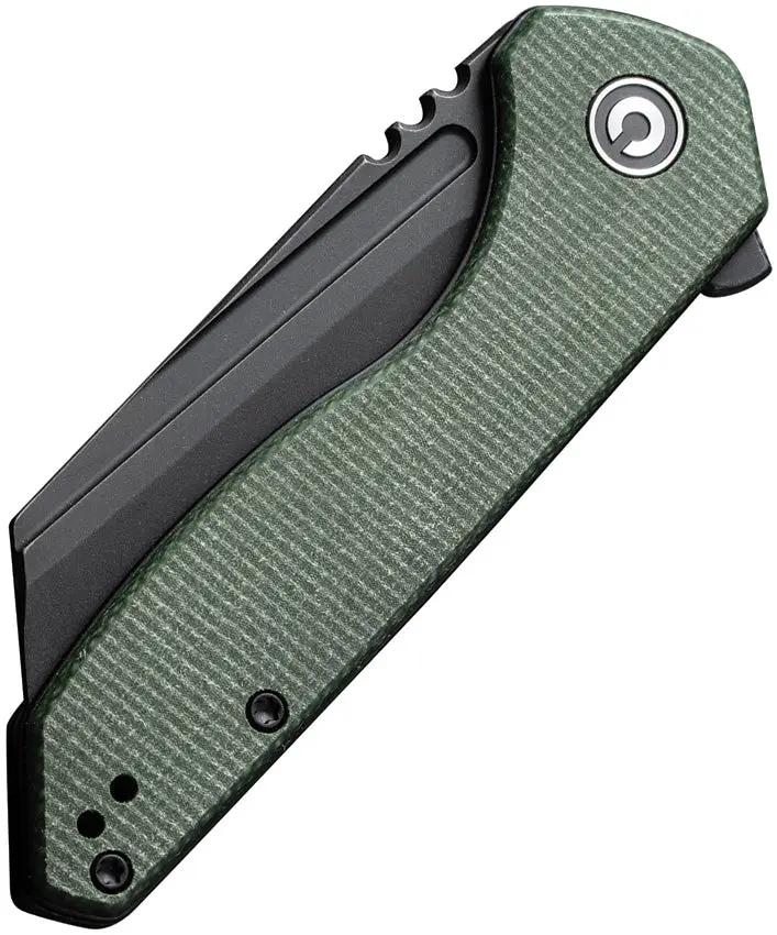 Civivi ExOne Linerlock Reverse Tanto Micarta EDC Knife by Civivi