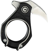 Civivi Pyrus Utility Slip Joint Knife For EDC Enthusiasts Black G10 Handle 2.63in Closed 14C28N Hawkbill by Civivi