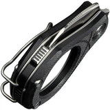 Civivi Pyrus Utility Slip Joint Knife For EDC Enthusiasts Black G10 Handle 2.63in Closed 14C28N Hawkbill by Civivi