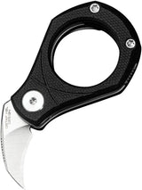 Civivi Pyrus Utility Slip Joint Knife For EDC Enthusiasts Black G10 Handle 2.63in Closed 14C28N Hawkbill by Civivi