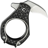Civivi Pyrus Utility Slip Joint Knife Hawkbill 14C28N Satin Blade Compact Carbon Fiber Handle EDC by Civivi