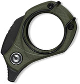 Civivi Pyrus Utility Slip Joint Knife Hawkbill 14C28N Stainless G10 Green Handle EDC Everyday Carry by Civivi