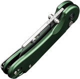 Civivi Elementum Utility Button Lock Knife Green Aluminum Handle With Replaceable Blades For EDC Enthusiasts by Civivi