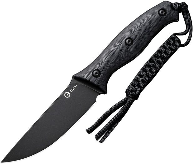 Civivi Stormridge Fixed Blade Knife Nitro V Steel 4 Inch Blade Full Tang G10 Handle Kydex Sheath Outdoorsmen by Civivi