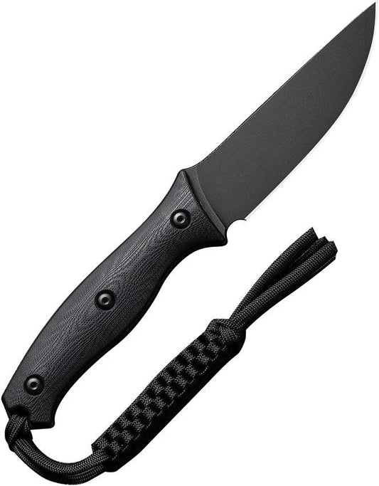 Civivi Stormridge Fixed Blade Knife Nitro V Steel 4 Inch Blade Full Tang G10 Handle Kydex Sheath Outdoorsmen by Civivi