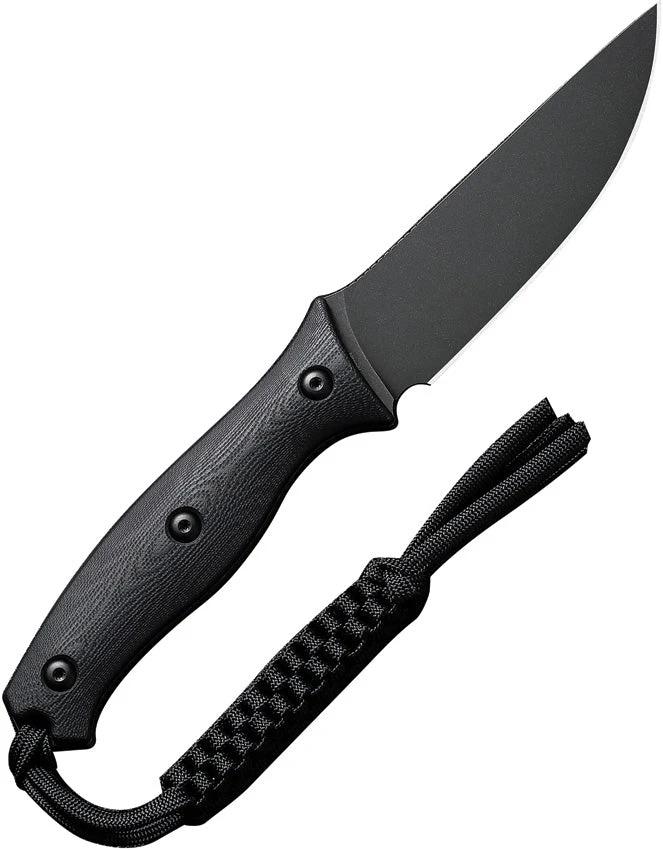 Civivi Stormridge Fixed Blade Knife Nitro V Steel 4 Inch Blade Full Tang G10 Handle Kydex Sheath Outdoorsmen by Civivi