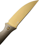 Civivi Stormridge Fixed Blade Knife Nitro V Desert Tan EDC by Civivi