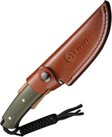 Civivi Cloud Peak Fixed Blade Knife Nitro V Steel 4.63in Drop Point Green G10 Handle Full Tang For EDC Enthusiasts by Civivi