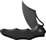 Civivi Chiro Linerlock Black G10 Knife 14C28N Clip Point Premium EDC For Everyday Carry Enthusiasts by Civivi