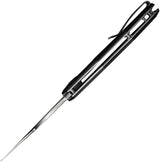 Civivi Chiro Linerlock Shred CF Carbon Fiber Overlay 14C28N Satin Blade EDC Knife for Everyday Carry Enthusiasts by Civivi