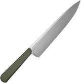 Civivi Cibus Chef Knife 8 Inch Satin 14C28N Blade Full Tang G10 OD Green For Home Cooks by Civivi
